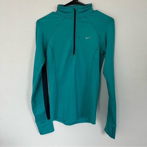 NIKE DRI FIT WOMENS RUNNING QUARTER ZIP JACKET - Picture 4 of 11